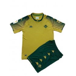 Camisola Real Betis Criança Equipamento Terceiro 2021-2022 Manga Curta